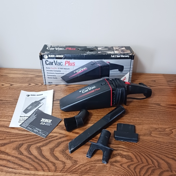 Black & Decker Other Black Decker Car Vac Plus 951 Powerful 12 Volt
